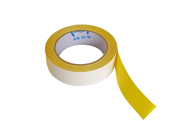 Gelbe 2 Zoll 30Y Doppeltes mit Seiten versehene Teppich-Band-für Wolldecken, Matten, Auflagen, Läufer