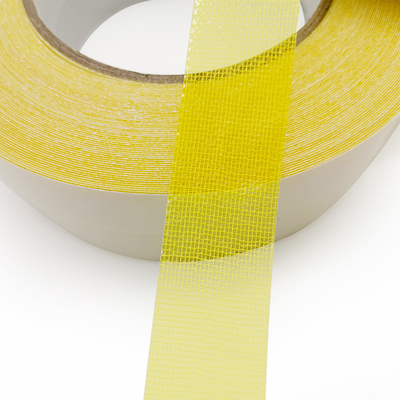 Fabrik günstiger Preis doppelseitiges gelbes Teppichband