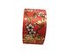 Geschenkbox-Paket-kundenspezifische dekorative Goldfolie Washi Lochstreifen für Weihnachten