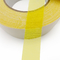 Gelbes wasserdichtes doppeltes mit Seiten versehenes Teppich-Band, ein 2 Zoll-Doppeltes versah Band-heiße Schmelze mit Seiten