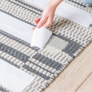 Doppelte mit Seiten versehen legen Band für Teppich mit Teppich aus