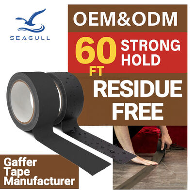 Industrielles Gewebe-Gaffer-Klebeband für Eventproduktion, Bodensicherung von Kabeln, temporäre Befestigung