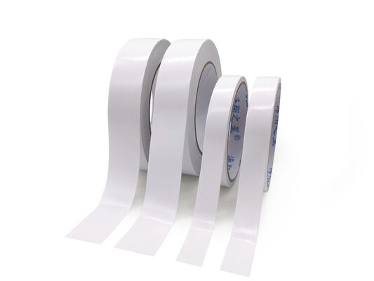 Abziehpapier doppelseitiges Gewebeklebeband Verpackung Transferklebeband Dickenoptionen 80 90 100 120 Mikrometer kundenspezifische Dicke