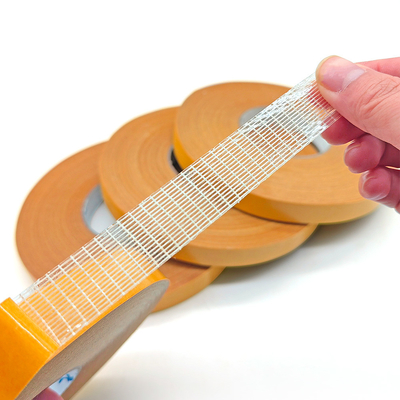 Synthetischer Gummi-Querwebart-Fiberglas Mesh Tape Double Sided Adhesive