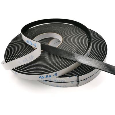 Weiß Schwarz 0,5 mm-5 mm EVA-Schaumdichtband mit Hitzeschmelzen und Druckempfindlichem Klebstoff