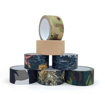 Robustes mattes, wasserdichtes, einseitiges Stoffband mit starkem Gummi
