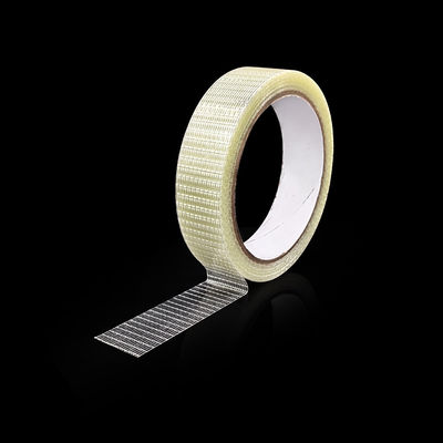 Cross Filament Tape Heavy Duty Fiberglass Strapping Tape For Carton Box Reinforcement