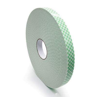 Zweifach beschichtetes PU-Schaumband 1 mm Weißes Acrylklebstoff 24m