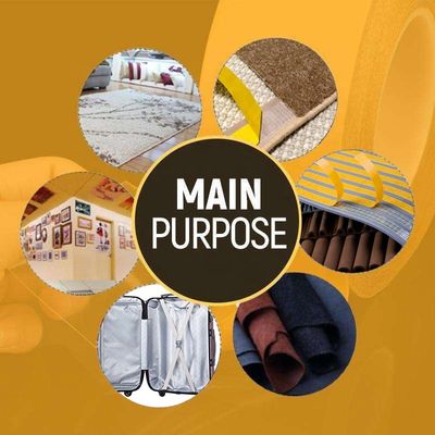 Hochfeste, doppelseitige Glasfasergewebeband mit 220MIC Dicke für PVC-Wetterstreifen und Böden