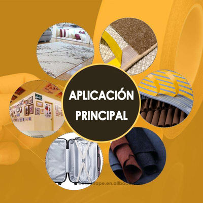 Doppelseitiges Glasfaserteppich mit 72 oz/in Peel Adhesion 45 lbs/in Zugfestigkeit und 5-7% Verlängerung beim Bruch