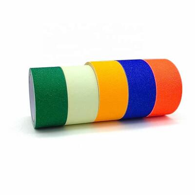 Abrasive Surface Floor Grip Strips For Industrial Floor Hazard Areas Strong Adhesion