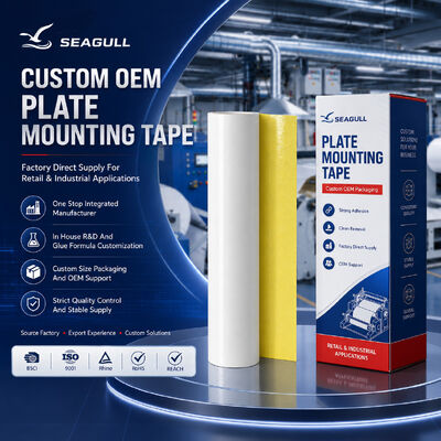 Abnehmbares Doppelseitiges Stoffplattenfestband für Flexo-Druckplatten und Wellplatten