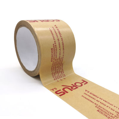 Wasser aktivierte nicht verstärktes kundenspezifisches Kraftpapier-Band für das Versiegeln