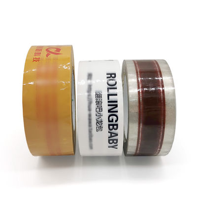 50mm Breiten-kundenspezifisches Logo Printed Bopp Carton Sealings-Band für Verpackung
