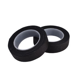 Schwarzes farbiges selbsthaftendes Kreppband, Maler-Krepp-Papier-selbsthaftendes Kreppband 60 Grad-Einsparung