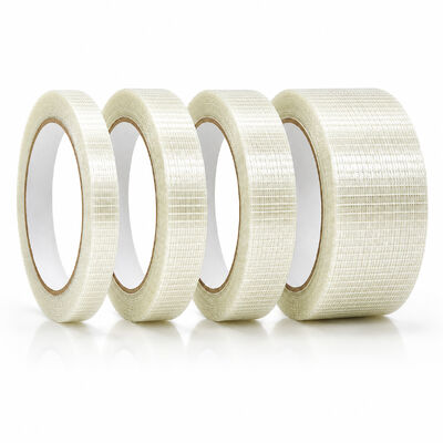 Kreuzverstärktes Filament-Klebeband für die Befestigung, Bündelung und Montage von EV-Lithium-Batteriezellen