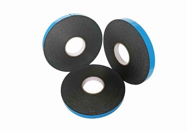 1mm starkes schwarzes doppeltes mit Seiten versehenes PET Schaum-Band mit blauem Film für Auto