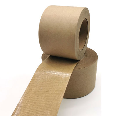 Biologisch abbaubares Wasser aktivierte Stärke klebendes Brown Lochstreifen Kraftpapier