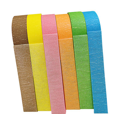 Reis-Papier 2 Zoll-Enge farbiger Band-Naturkautschuk-Kleber hitzebeständig