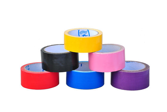 Multi farbiger Stoff-Panzerklebeband 280mic, schwarze Stoff-Klebstreifen-Teppich-Rand-Dichtung