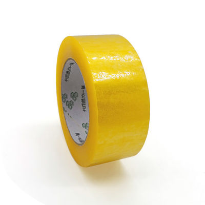 gelblicher transparenter Bopp Packband 45mic für Karton-Dichtung