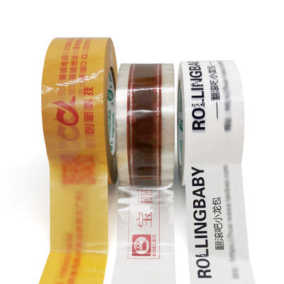 Transparenter gelber weißer Bopp-Packband für Kasten-Dichtung