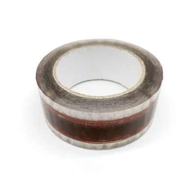 Riss-Widerstand transparenter Bopp-Kasten-Dichtband mit Logo Color Printed