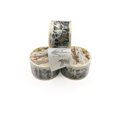 Buntes verpackendes kreatives Druck-Washi-Band für DIY macht Künste in Handarbeit