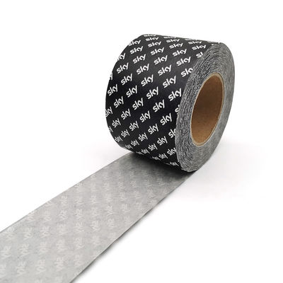 Heiße Schmelze hochfestes natürliches Kraftpapier Lochstreifen für Logo Printed