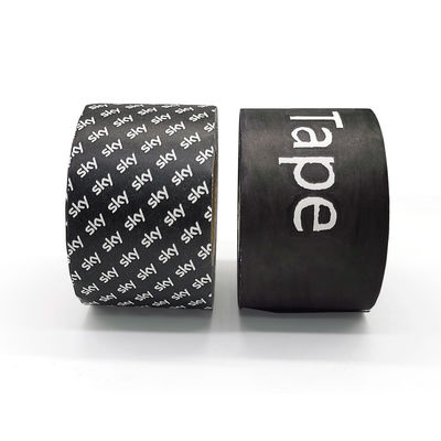 Freies Beispieleinseitiges schwarzes bedruckbares Kraftpapier-Band für Kasten-Dichtung