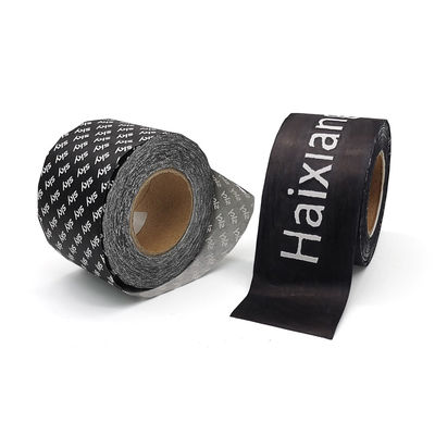 Kundengerechter Logo Black Eco Friendly Kraft Lochstreifen für Kasten-Dichtung
