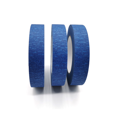 6 Satz farbiges selbsthaftendes Kreppband-blaues Maler-Band 1,88“ 60 Yards Medium-klebend
