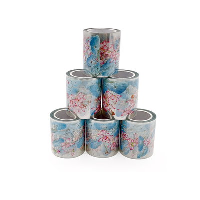 Einseitiges Gummitransparentes kann kundengebundenes Washi-Band sein