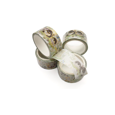 Sänger-Sided Rubber Coloured-Blumen- Weihnachten-Washi-Band