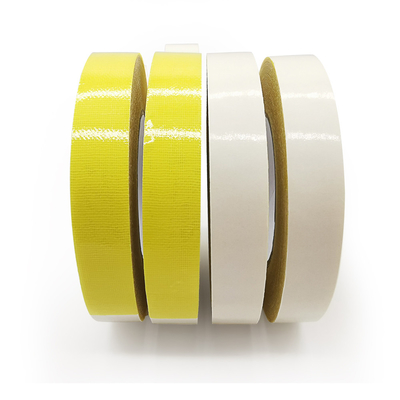 Hitzebeständiges doppeltes mit Seiten versehenes Teppich-Band, raue Oberflächen-Teppich-Dichtband-Gelb